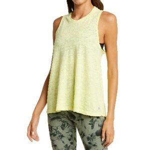 Zella shirred back tank top. Size S